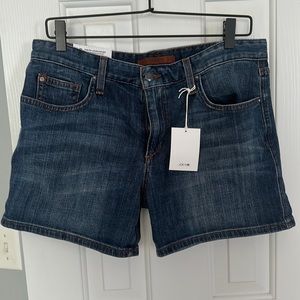 Joe's Jeans Dark Blue Jean Shorts